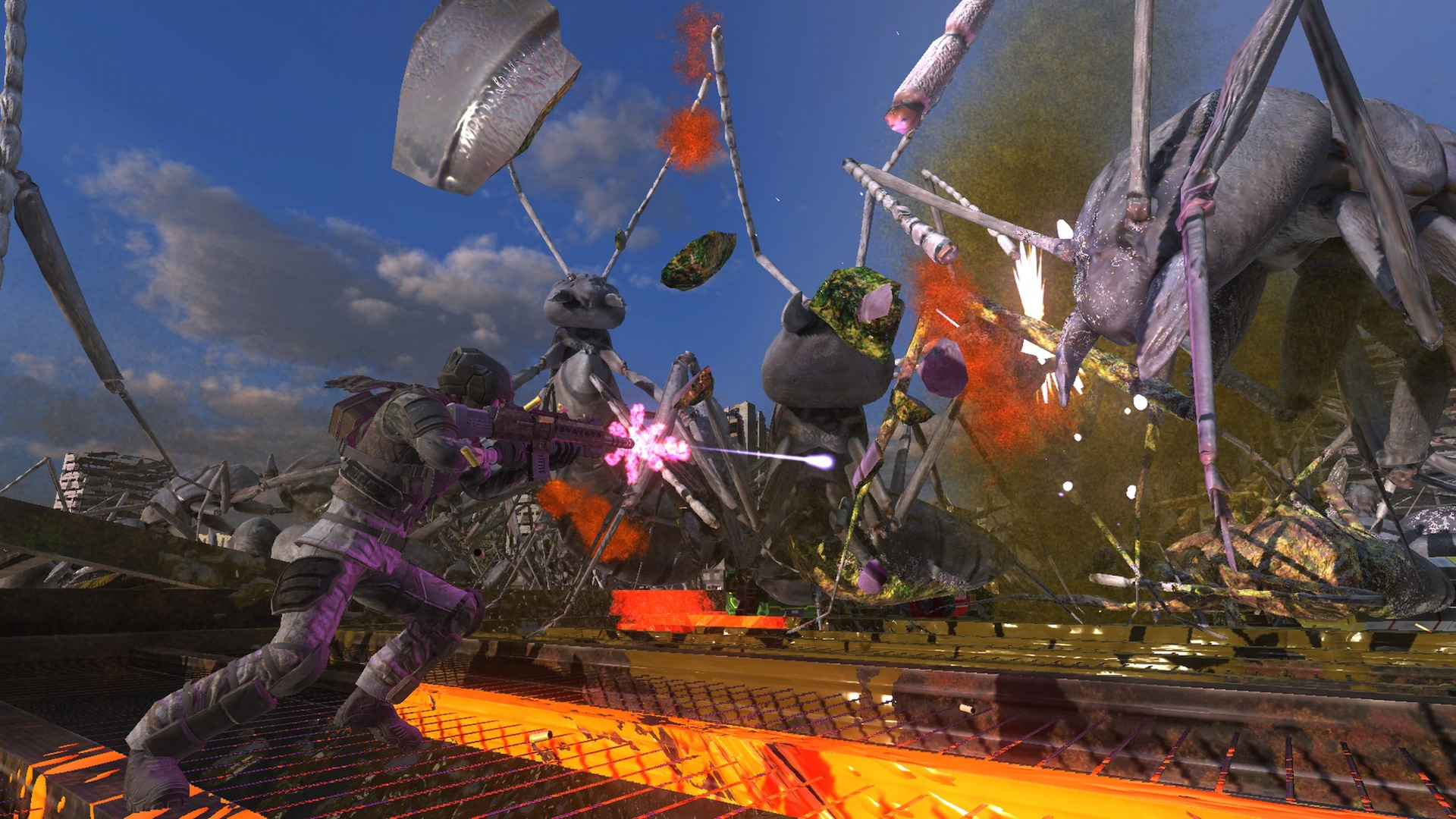 Earth Defense Force 6 уже вышла на PS4, PS5 и ПК