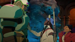 Concord Animated Trailer Focuses on Emari, Bazz, and Vale