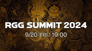 RGG Summit Announced for September 20th