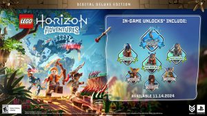 LEGO Horizon Adventures Digital Deluxe Edition Includes Ratchet, Rivet, and Sackboy Outfits