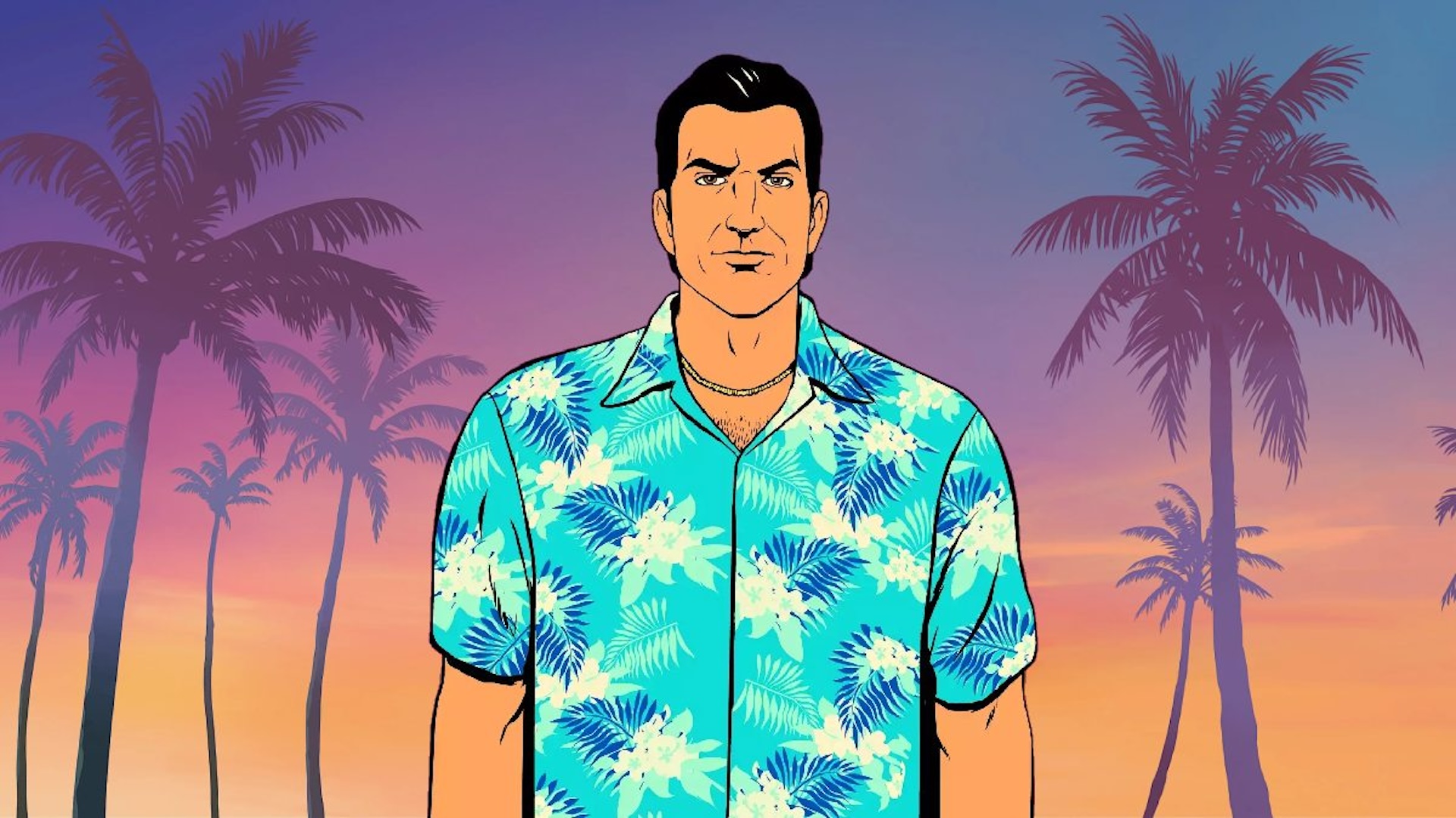 Tommy Vercetti in GTA Vice City.