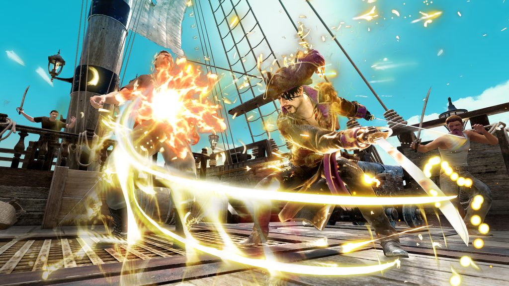 thumbnail image 2 of Like A Dragon: Pirate Yakuza In Hawaii – PS4 Import (Region Free) With Extra Keyring – SEGA 2 of 6