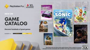 Sonic Frontiers, Jurassic World Evolution 2, and More Coming to PS Plus Extra/Premium in December