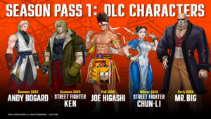 Fatal Fury: City of the Wolves – Andy Bogard, Joe Higashi, and Mr. Big Confirmed for Season Pass 1
