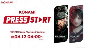 Konami Press Start Coming June 12th, Features Metal Gear Solid Delta: Snake Eater and Silent Hill f