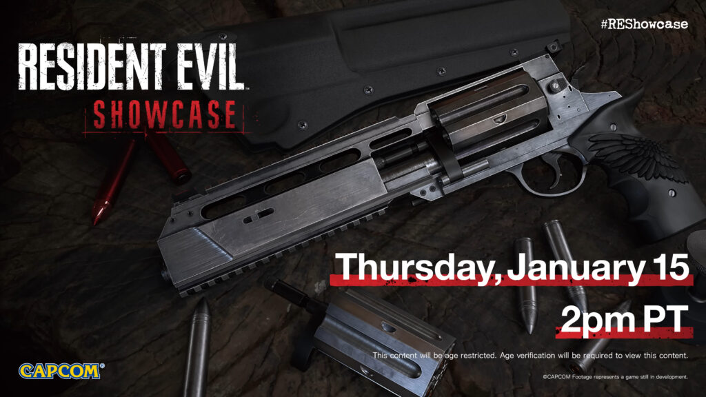 Resident Evil Showcase Confirmed for January 15th with New Resident Evil Requiem Gameplay
