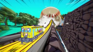 Denshattack! is a Skateboarding Game Where You Play as a Train in Dystopian Japan, Out in Spring