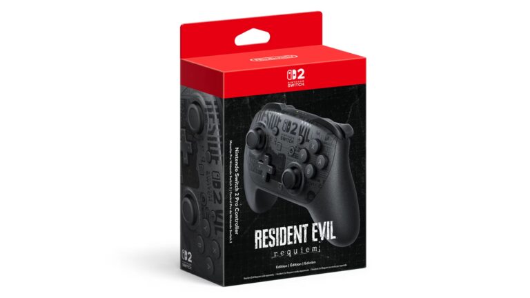 Capcom เปิดตัวจอย Pro และ amiibo ลาย Resident Evil Requiem