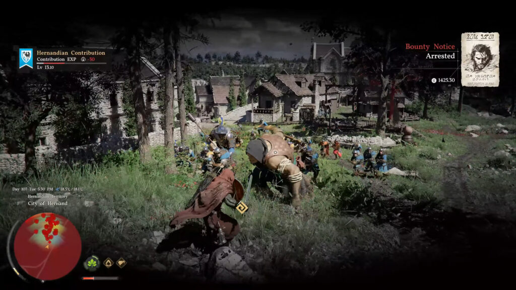 Crimson Desert - Wanted system