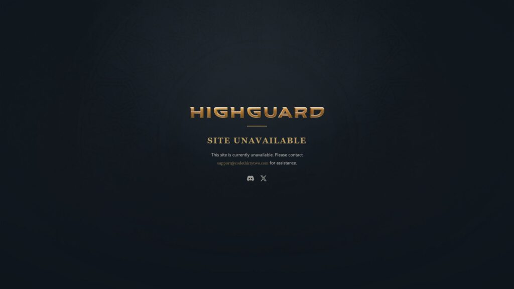 Highguard’s Official Website is Unavailable as Shutdown Fears Loom