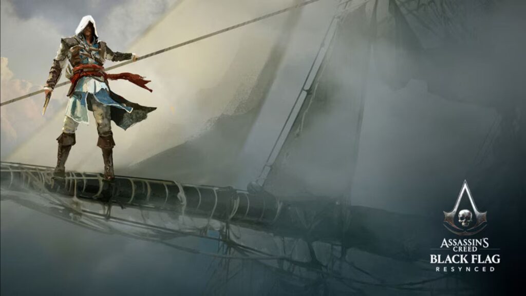 Assassin’s Creed 4: Black Flag Remake Officially Confirmed by Ubisoft in New “Resynced” Concept Art