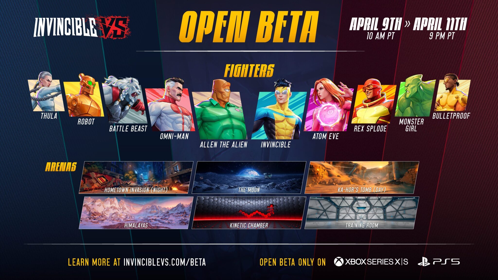 Invincible VS Adds Allen the Alien, Open Beta Announced for April 9th ...