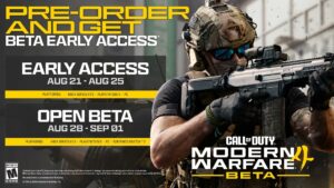 Call of Duty: Modern Warfare Beta Early Access Starts on August 21st for Pre-Orders