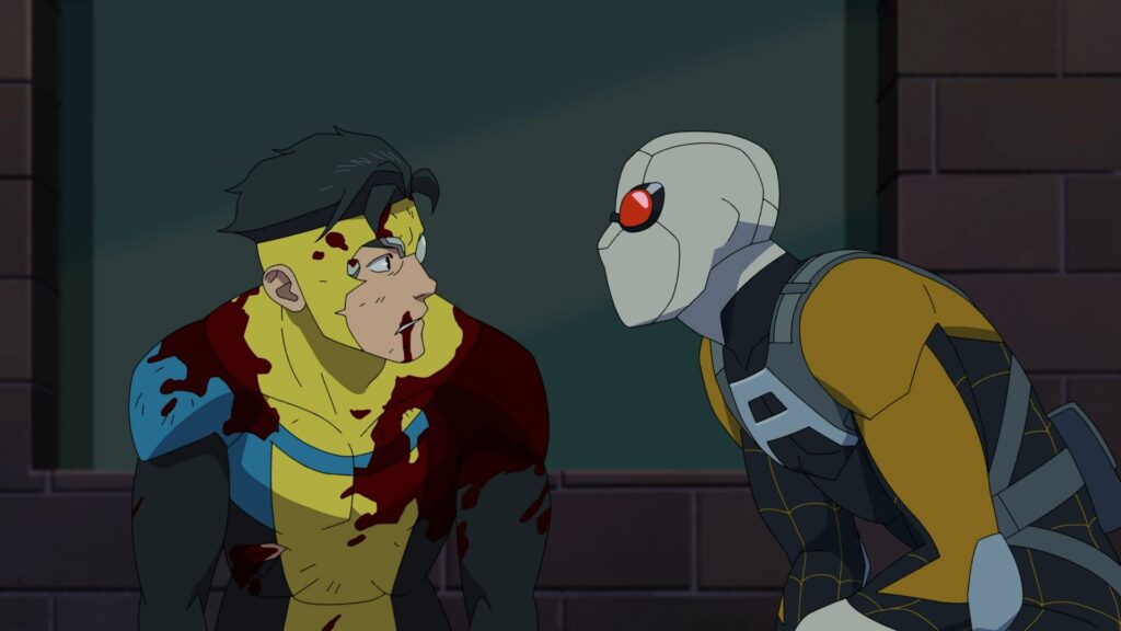 invincible vs agent spider